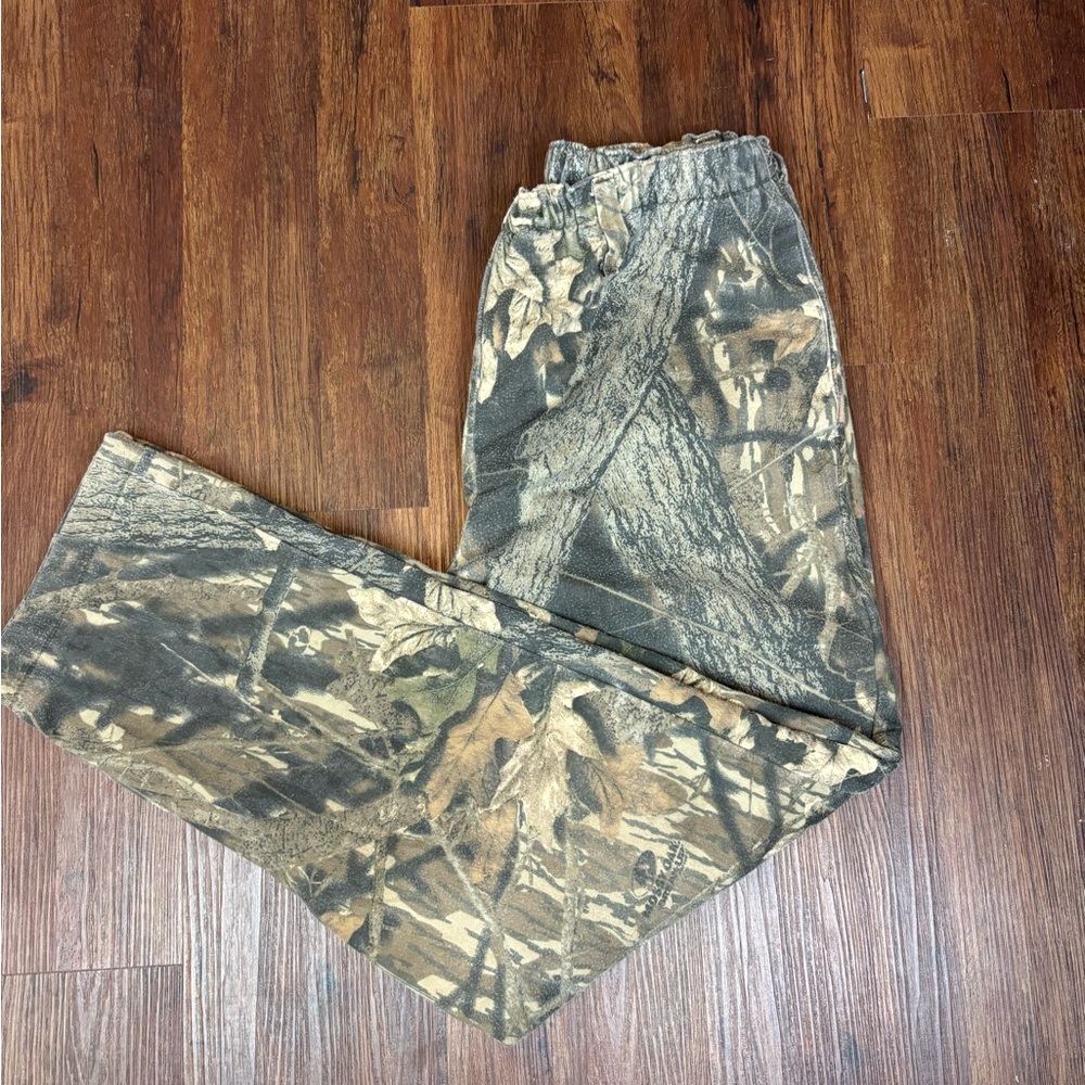 Vintage scentlok mossy oak elastic waistband pants